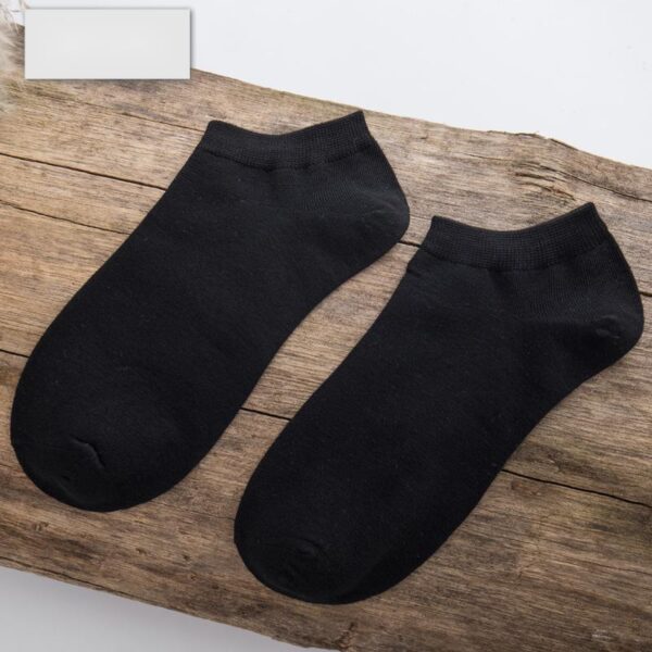 Spring and summer new bamboo fiber boat socks - Image 4