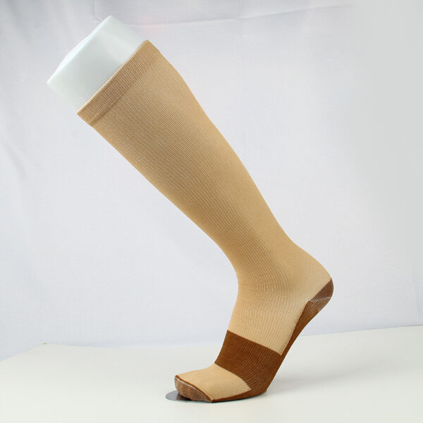 Copper fiber long tube compression socks - Image 4