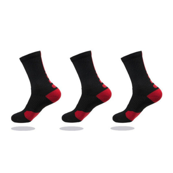 Men's Thick Towel Bottom Long Tube Running Socks Deodorant Quick-drying Outdoor Elite Socks - Image 8