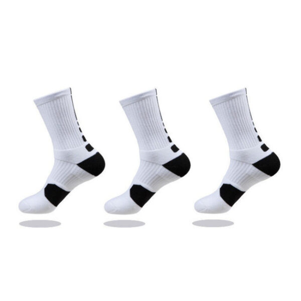 Men's Thick Towel Bottom Long Tube Running Socks Deodorant Quick-drying Outdoor Elite Socks - Image 13