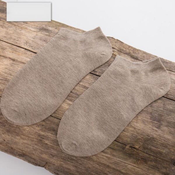 Spring and summer new bamboo fiber boat socks - Image 8