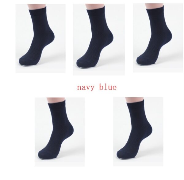 Socks men's new bamboo fiber men's socks - Image 12
