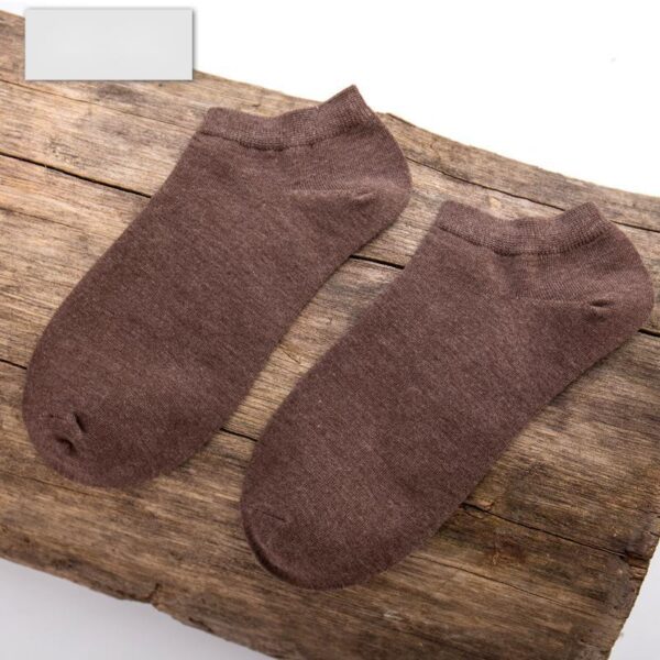 Spring and summer new bamboo fiber boat socks - Image 7