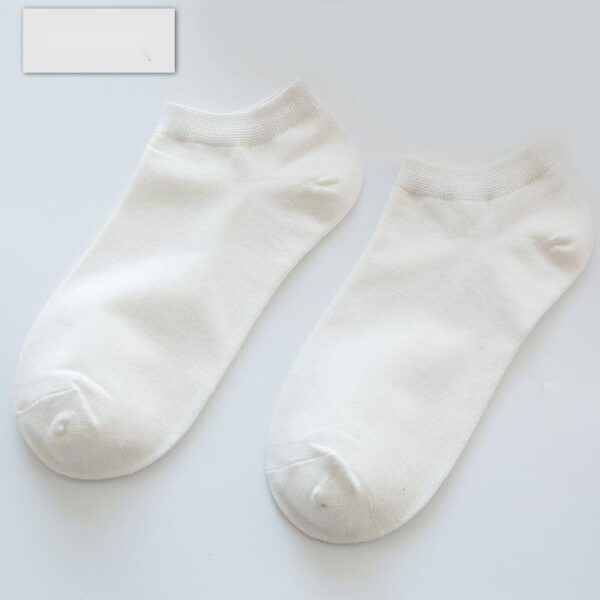 Spring and summer new bamboo fiber boat socks - Image 5