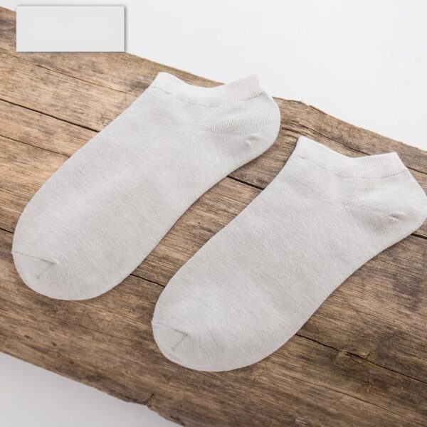 Spring and summer new bamboo fiber boat socks - Image 13