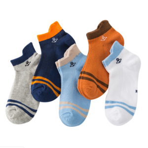 Children mesh socks anchor star cotton spring summer boys girls kids socks for 3-12 year