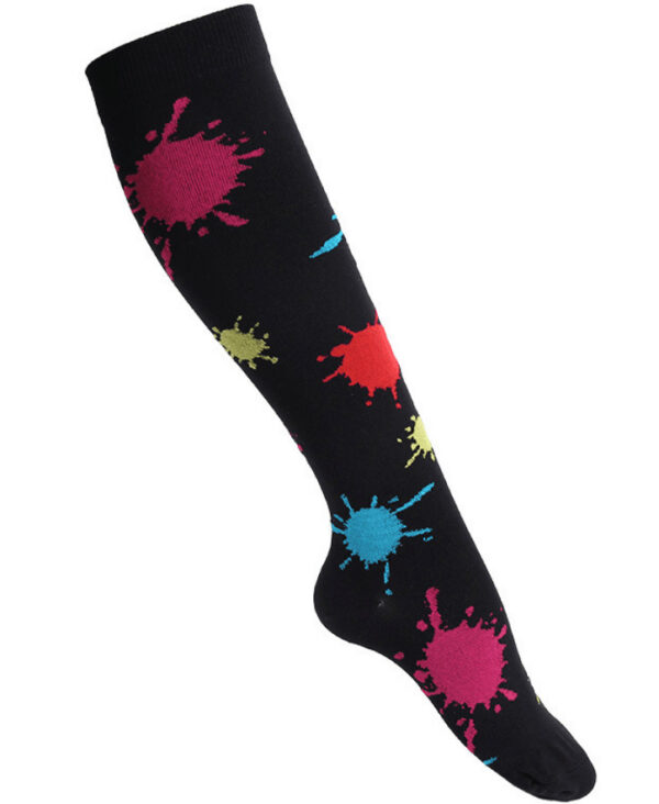 Jacquard Compression Socks Sports Running Football Socks Elastic Socks Compression Socks - Image 13
