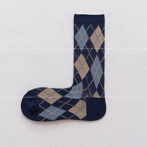 High Quality Japanese Double Needle Double Way Women's Socks - Image 4