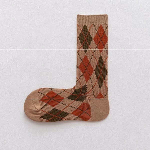 High Quality Japanese Double Needle Double Way Women's Socks - Image 6