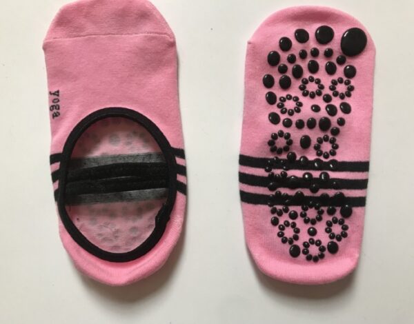 Non-slip yoga socks ballet style fitness boat socks sports socks dance socks aerobics socks cotton socks - Image 3