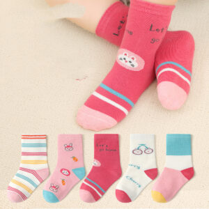 Winter Kids Children's Cotton Socks Bunny Themed