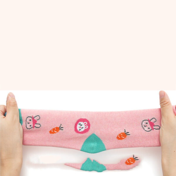 Winter Kids Children's Cotton Socks Bunny Themed - Image 4
