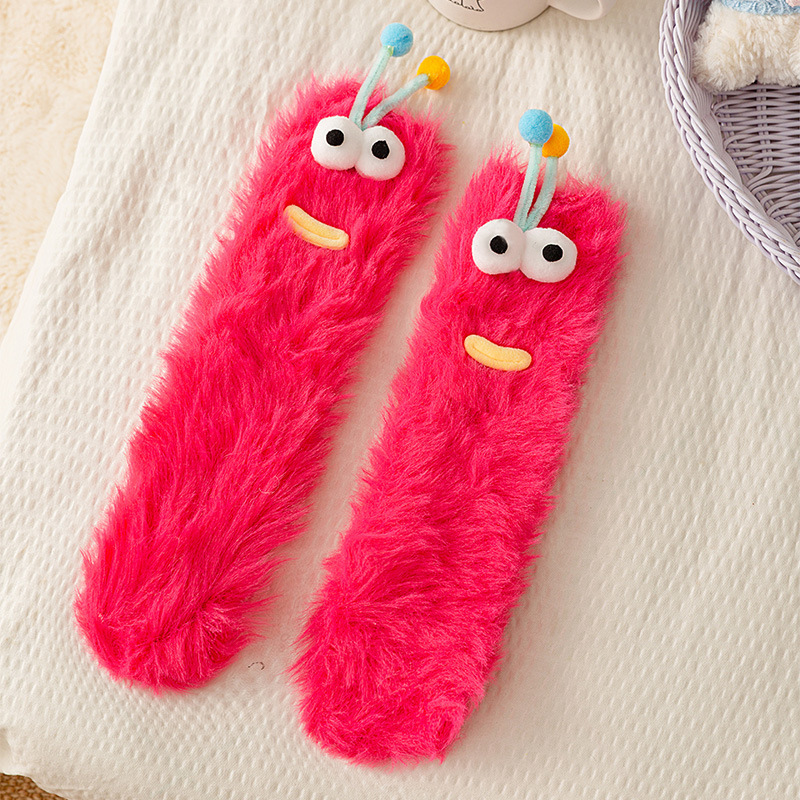 Fleece Coral Socks - Image 3