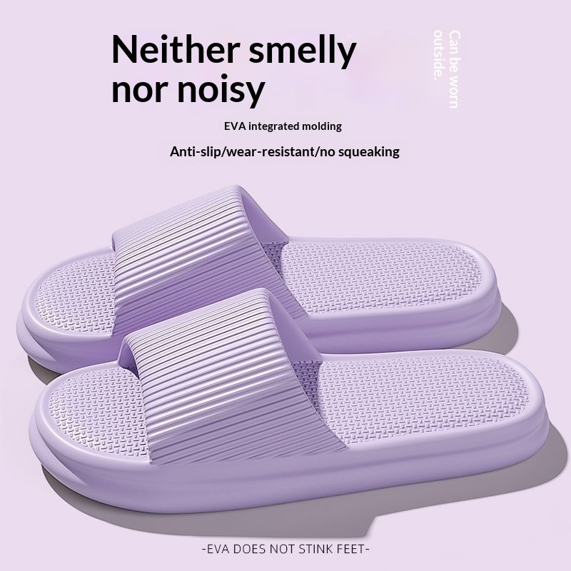 Plush Bathroom Slippers - Image 3