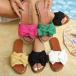 Bow-Tie Slippers