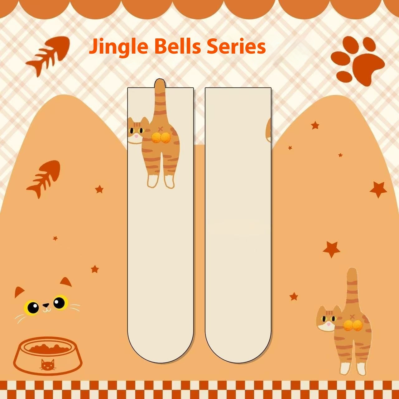 Cute Cat Socks With Balls Summer Breathable Soft Cotton Socks Funny Cotton Sock Middle Tube Girl Women Novelty Sport Socks - Image 8