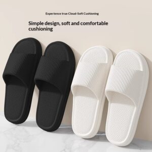 Plush Bathroom Slippers