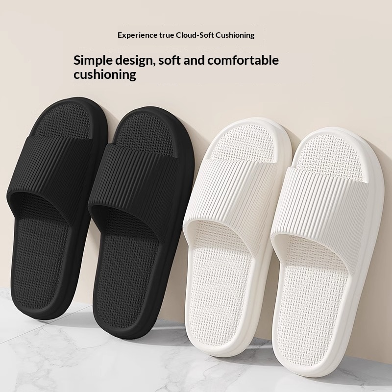 Plush Bathroom Slippers