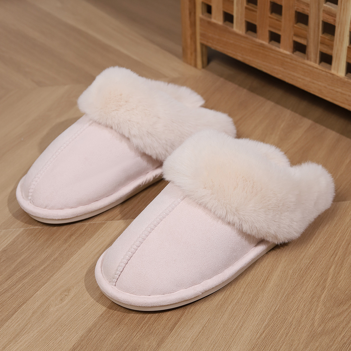 Cotton Slippers Thickened For Indoor Use In