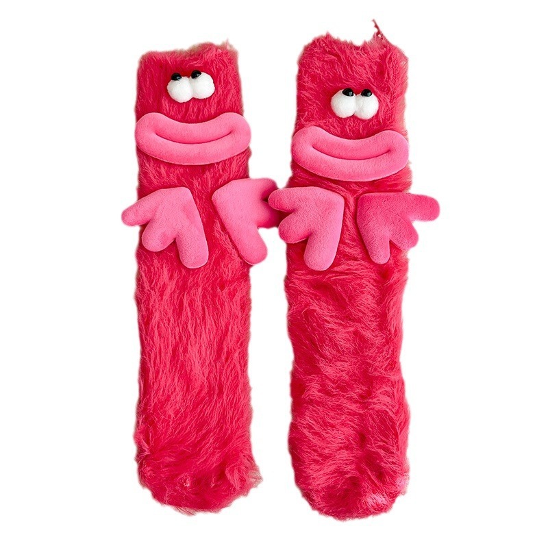 Fleece Coral Socks - Image 4